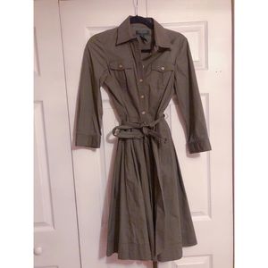 Ralph Lauren Army Green Dress